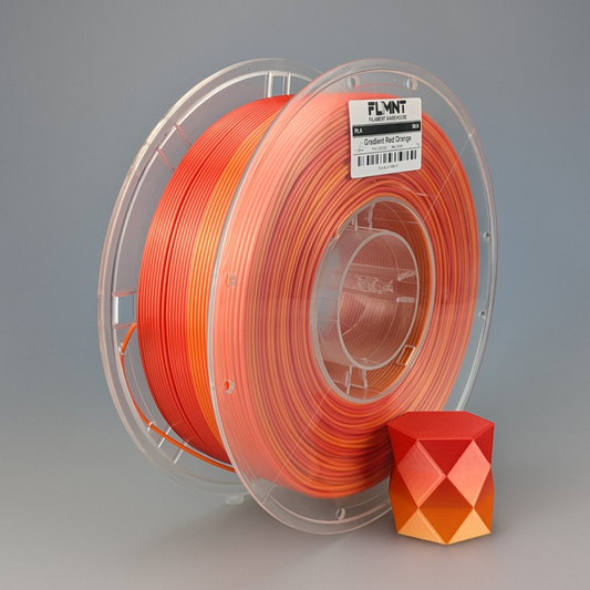 PLA Silk Gradient Red Orange (Demo - 0.9kg)
