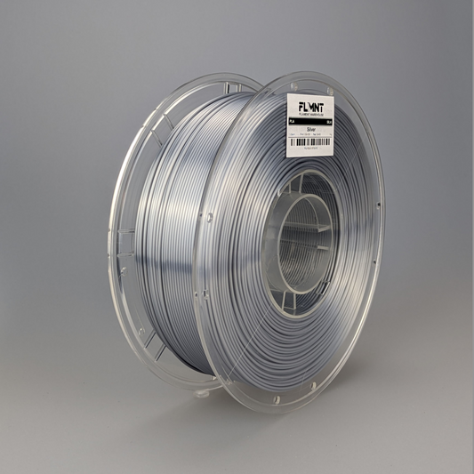 PLA Silk Silver (Demo - 0.9kg)