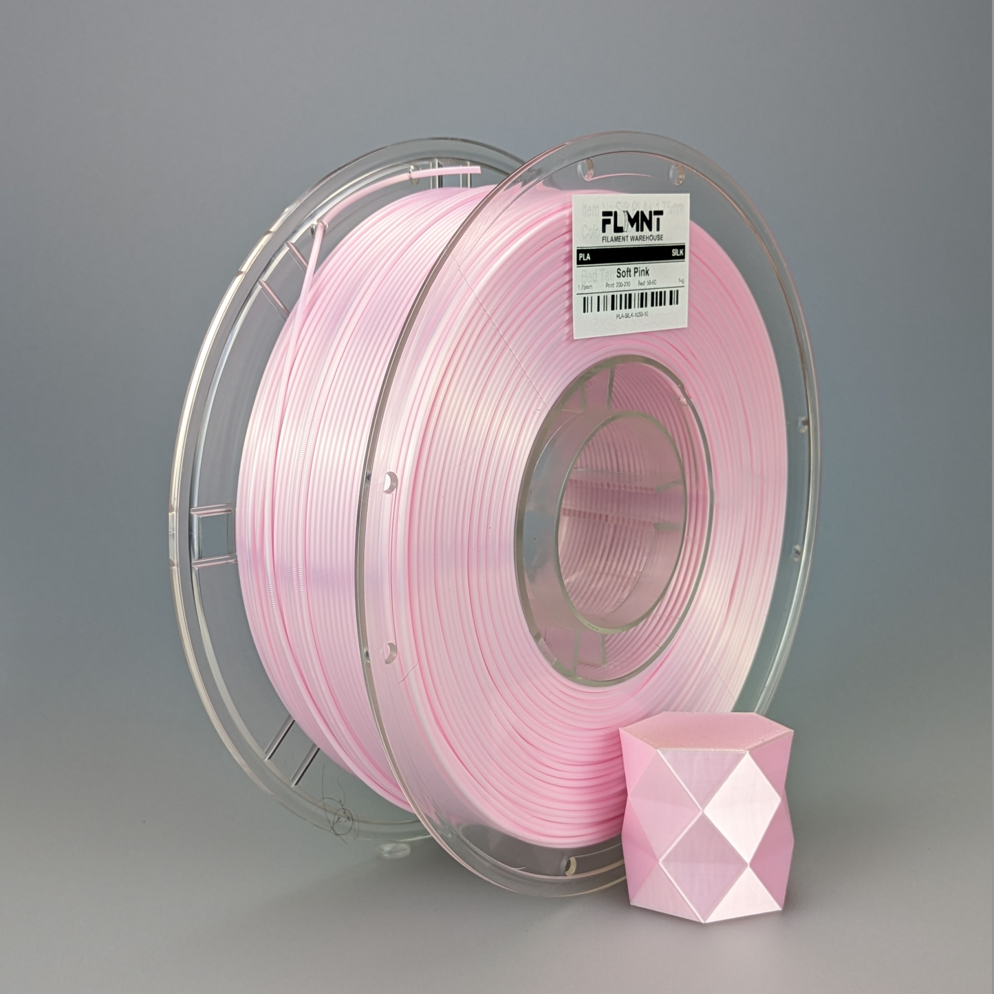 PLA Silk Soft Pink (Demo - 0.9kg)