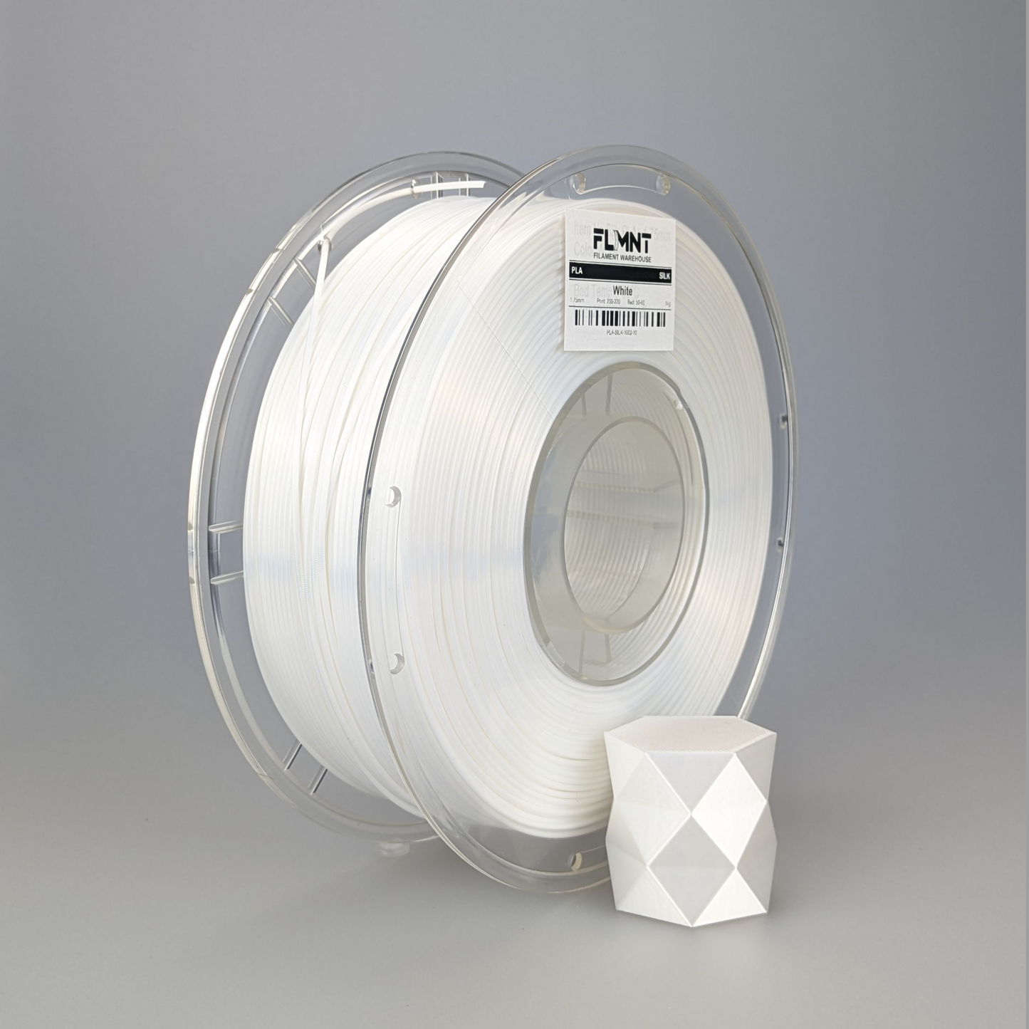 PLA Silk White (Demo - 0.9kg)