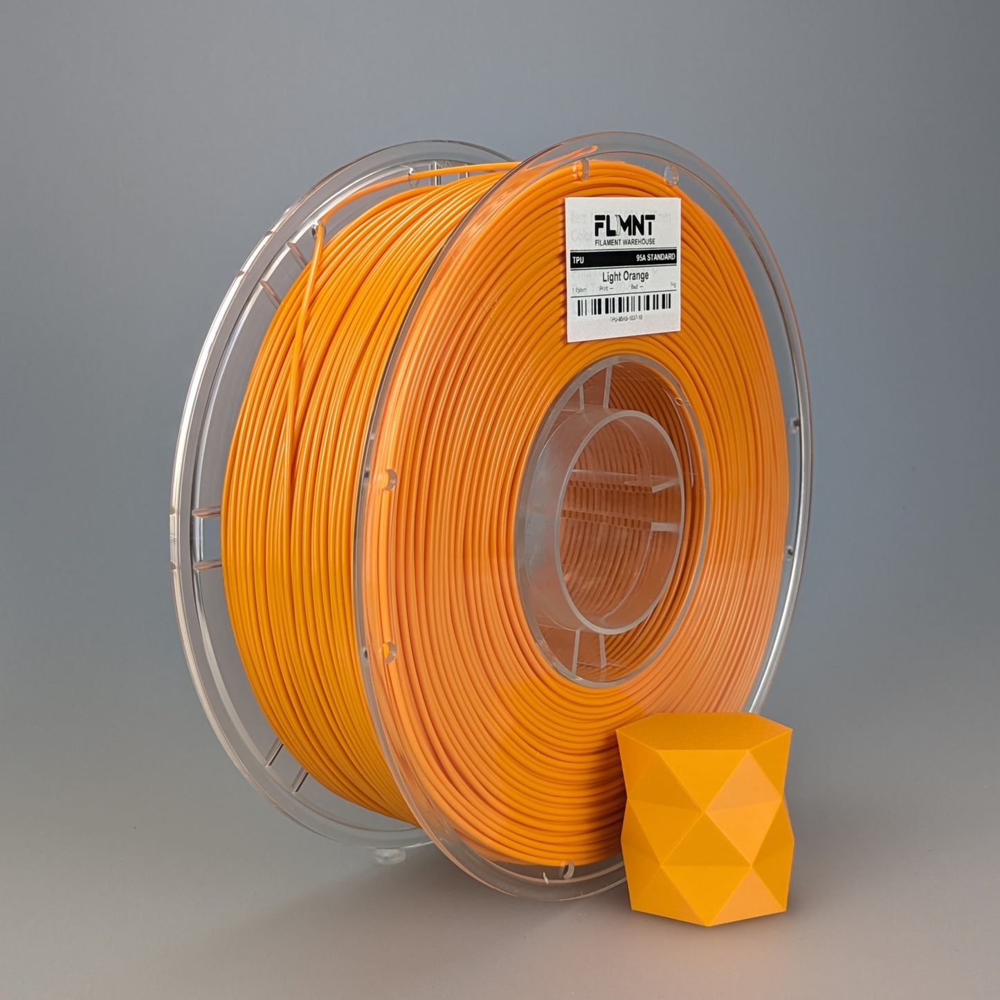 TPU 95A Standard Light Orange (Demo - 0.9kg)